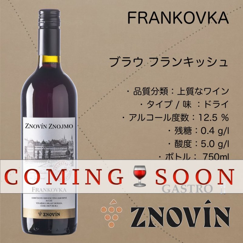 画像1: ブラウフランキッシュ 2024 - Gastro  /  FRANKOVKA  2024 -Gastro (1)