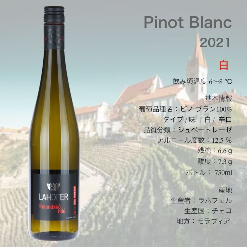 画像1: ラホフェル  ピノ ブラン  2021  /  Lahofer Pinot Blanc 2021 (1)