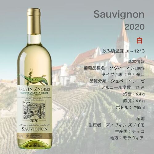 画像1:  ソーヴィニヨン ブラン 2020年 /  Sauvignon 2020 Lacerta (1)