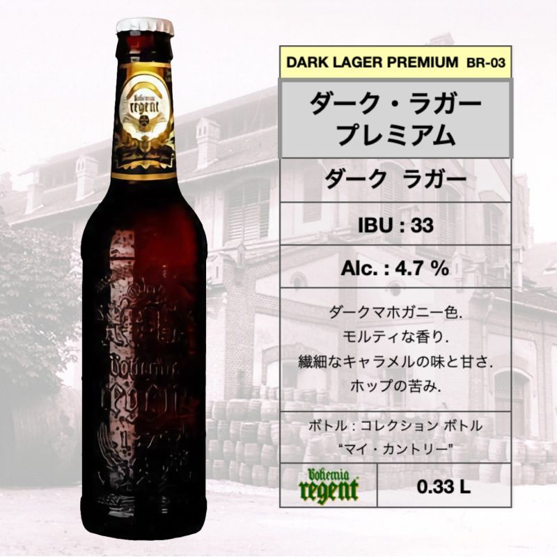 プレミアム ダーク・ラガー  / Premium Dark Lager 